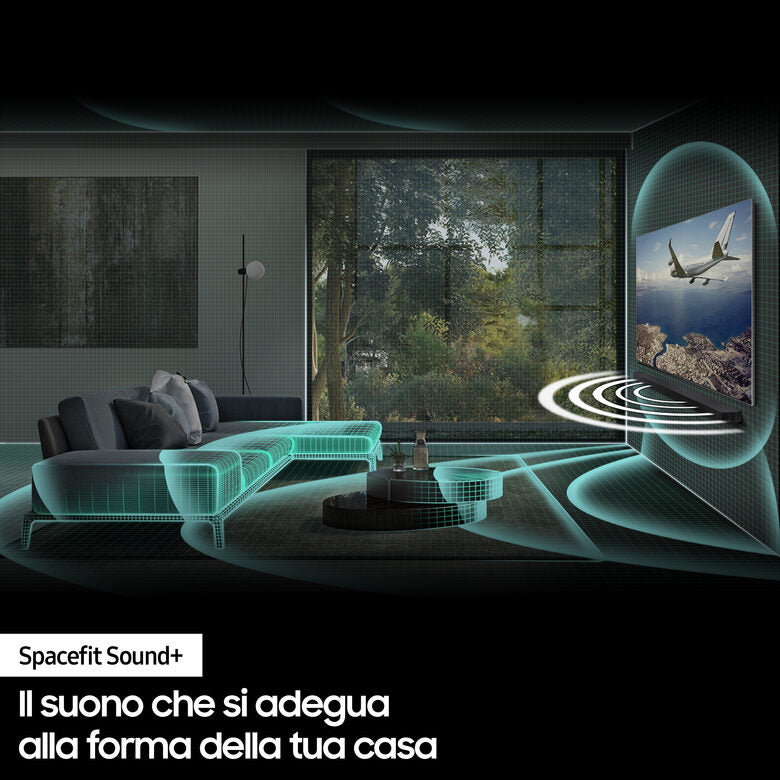 Samsung Soundbar HW-Q990B/ZF con subwoofer e speaker 11.1.4 canali 656W, audio 3D wireless ottimizzato, effetto cinema surround