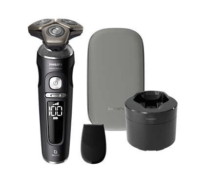 Philips Shaver S9000 Prestige SP9840/32 Rasoio elettrico Wet & Dry con SkinIQ