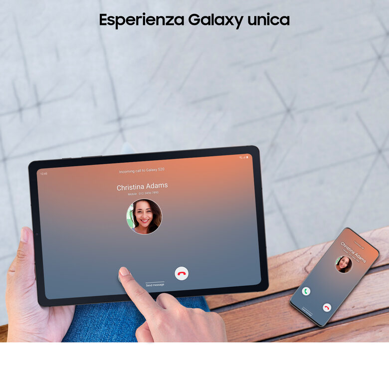 Samsung Galaxy Tab S6 Lite Tablet Android 10.4 Pollici LTE RAM 4 GB, 64 GB espandibili Tablet Android 12 Oxford Gray