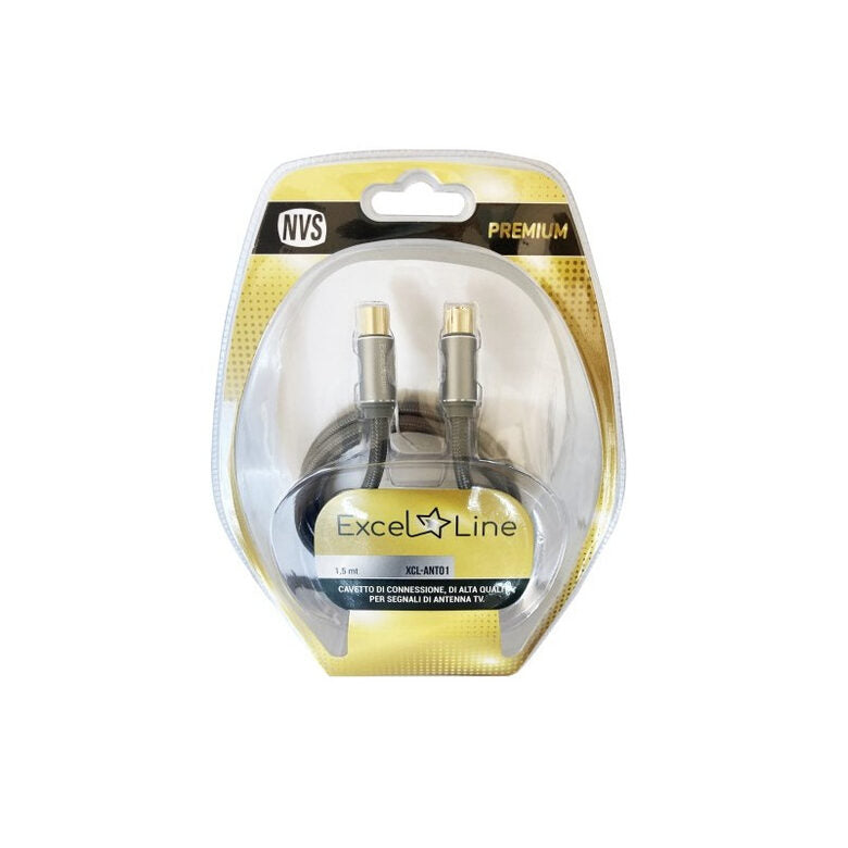 nuovaVideosuono XCLANT03 cavo coassiale 3 m IEC Nero