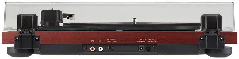 TEAC TN-180BT-A3 Giradischi con trasmissione a cinghia Nero, Ciliegia (frutto) Semiautomatico