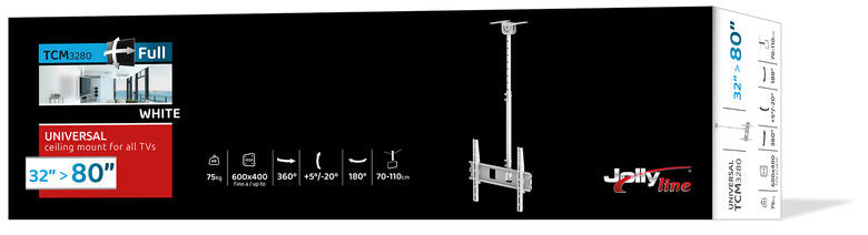 G.B.S. Elettronica TCM-3280 2,03 m (80") Bianco