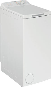Indesit BTW L60400 IT Lavatrice A Libera Installazione A Carica Dall'alto 6 Kg, 1000 Giri, Turn&Go, Opzione Extra Lavaggio, Classe C, Bianco