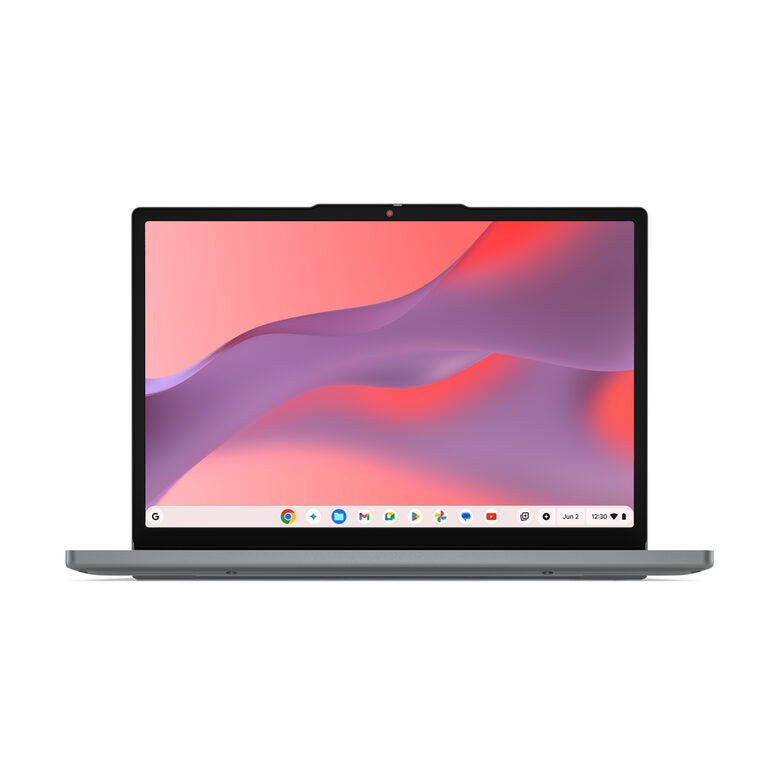 Lenovo Notebook Chromebook Display 14.0'' WUXGA (1920x1200) Processore INTEL N150 Memoria RAM 8GB Memoria SSD 128GB Scheda grafica Integrata Sistema Operativo CHROME OS  LUNA_GREY  Caricatore NON incluso