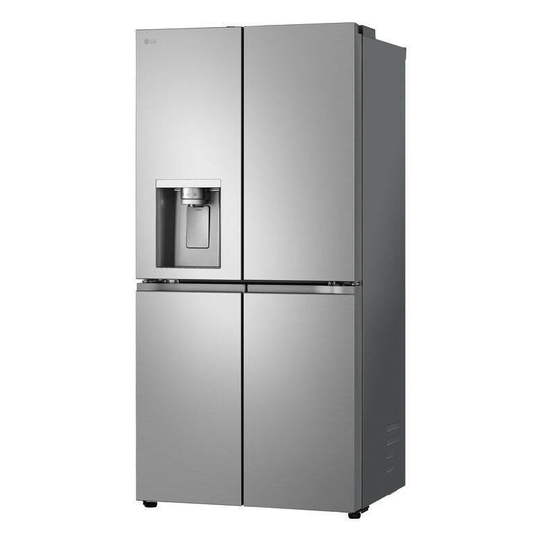 LG GML860PYFE Frigorifero Multidoor Slim, Classe E, 506L, Wi-Fi, Linear Cooling, Smart Diagnosis, Total No Frost,Argento
