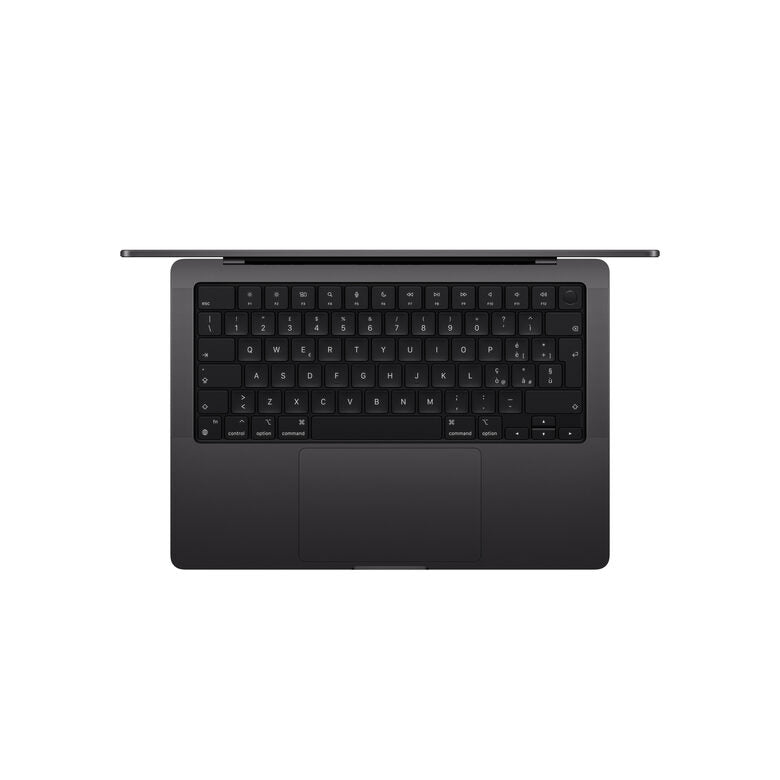 Apple MacBook Pro 14": Chip M4 con cpu 10 core e gpu 10 core, 512GB SSD - Nero siderale