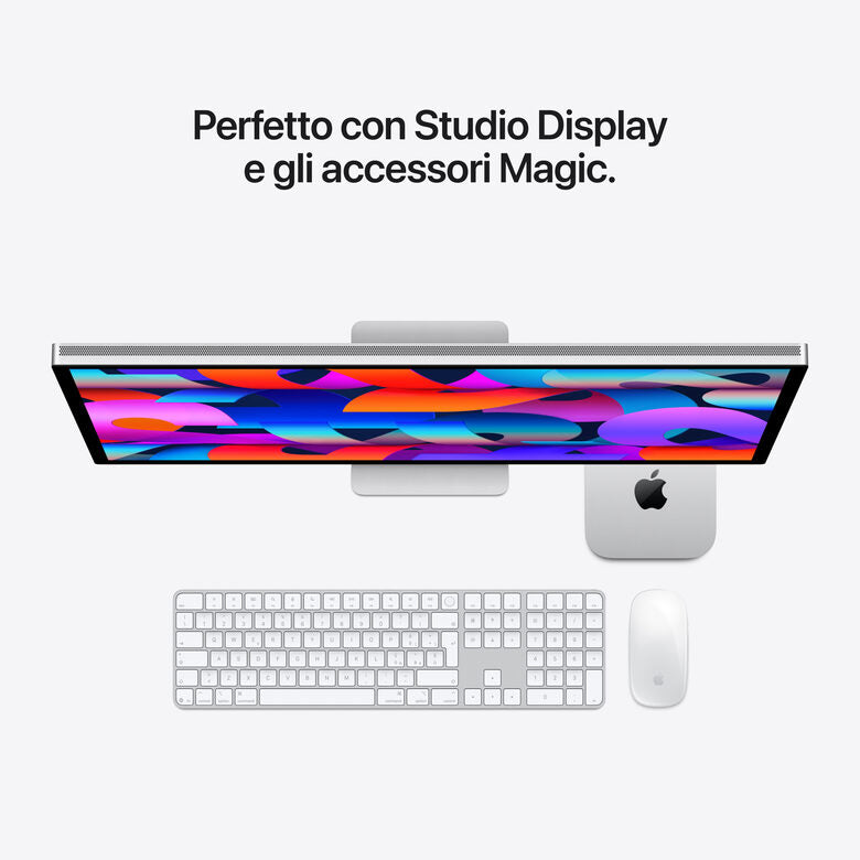 Apple Mac mini : Chip M6 con cpu 12 core e gpu 12 core, 512GB SSD - Argento