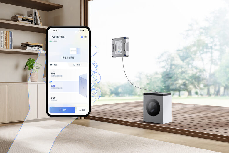 Ecovacs WINBOT W3 OMNI EU 4500 mAh