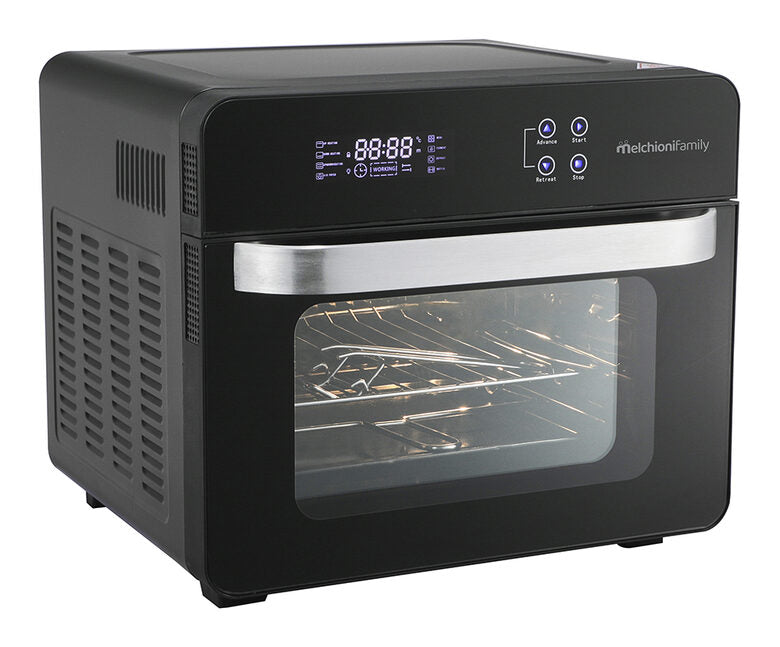 Melchioni 118340025 Friggitrice Vittoria 24 L 1700 W Nero
