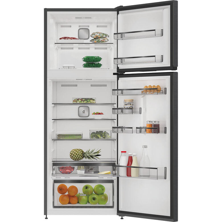 Whirlpool WHD2 6473 X5E Frigorifero Combinato A Libera Installazione, Zen Inverter Technology, Dual No Frost, Tecnologia 6° Senso, Classe D, Nero