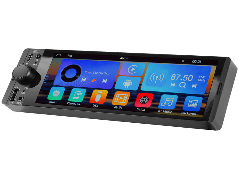 Trevi Autoradio DAB FM RDS 160W con Touchscreen 6.6" e Antenna DAB in Dotazione MDV 6370 DAB