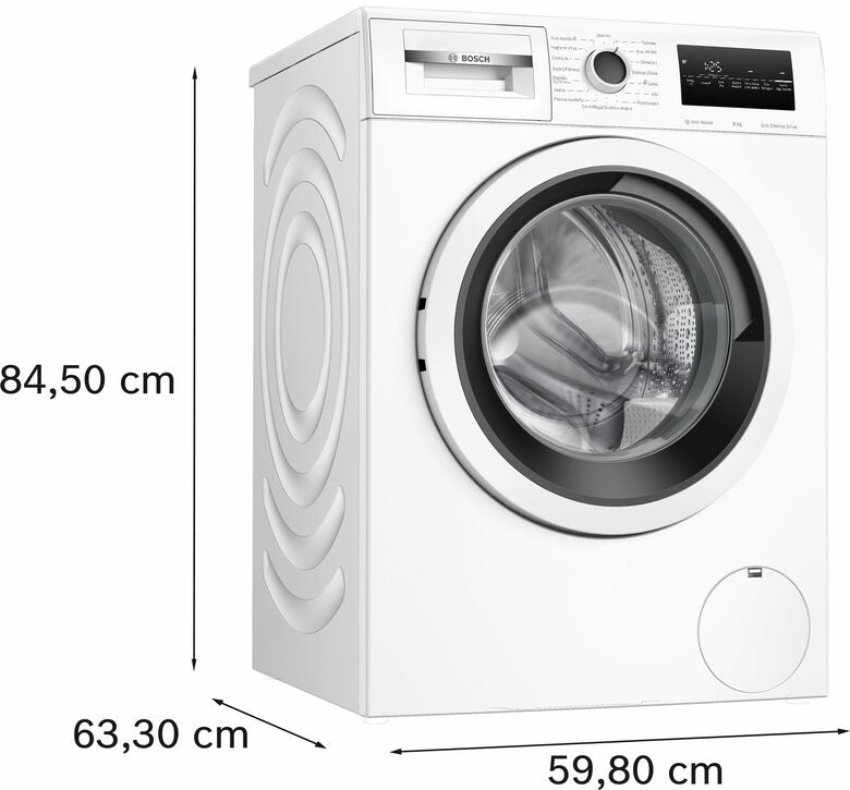 Bosch Serie 4 WAN24208II Lavatrice a carica frontale 8kg 1200g/min Bianco Classe A