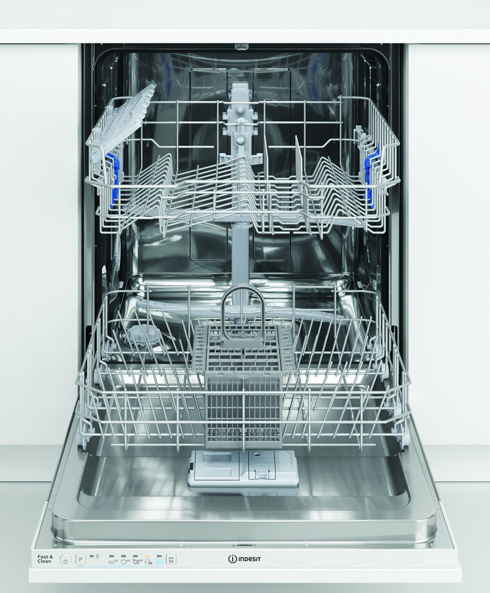 Indesit Lavastoviglie BI 60 cm, classe E, 14 coperti, Push&Go
