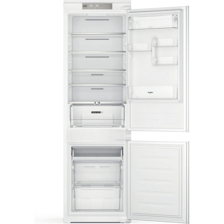 Whirlpool WHC18 T514 Frigorifero combinato a incasso, Total No Frost ventilato, 55 cm, Classe C, Bianco, 32 db, h 177cm