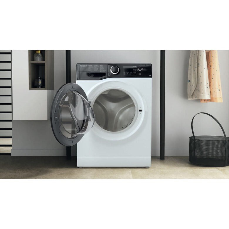 Whirlpool WSB 725 D IT Lavatrice Slim A Libera Installazione 7 Kg, 1200 Giri, Tecnologia 6° Senso, Igiene Vapore, Refresh Vapore, Classe B, Bianco