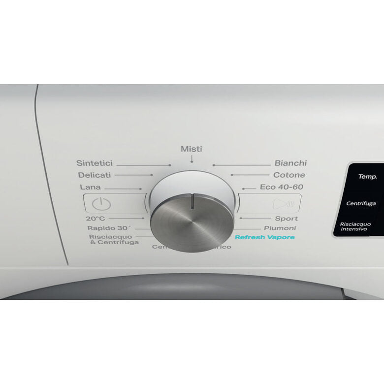 Whirlpool FFB 1048 BSV IT Lavatrice A Libera Installazione 10 Kg, 1400 Giri, Tecnologia 6° Senso, Classe A, Bianco