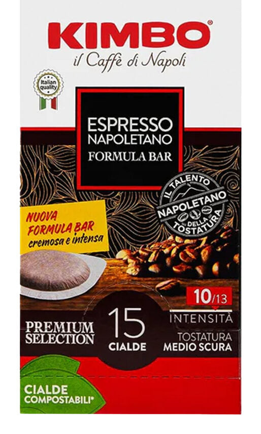 Kimbo Espresso Napoletano Cialde caffè Tostatura media 15 pz