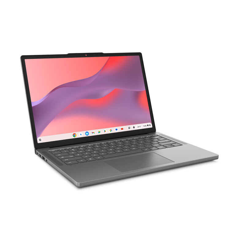 Lenovo Notebook Chromebook Display 14.0'' WUXGA (1920x1200) Processore INTEL N150 Memoria RAM 8GB Memoria SSD 128GB Scheda grafica Integrata Sistema Operativo CHROME OS  LUNA_GREY  Caricatore NON incluso