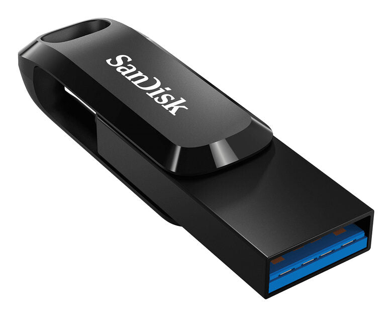 SanDisk Ultra Dual Drive Go unità flash USB 32 GB USB Type-A / USB Type-C 3.2 Gen 1 (3.1 Gen 1) Nero