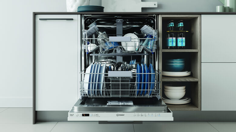 Indesit I3I D534A Lavastoviglie a Incasso Scomparsa totale 14 coperti D
