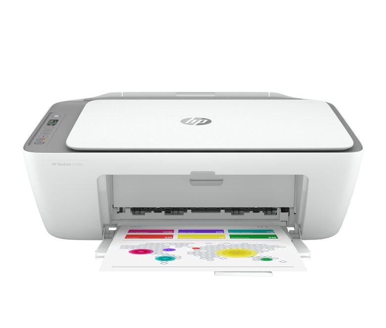 HP DeskJet 2720e Wireless All-in-One Colore Stampante, Instant Ink; Fotocopiatrice, scanner