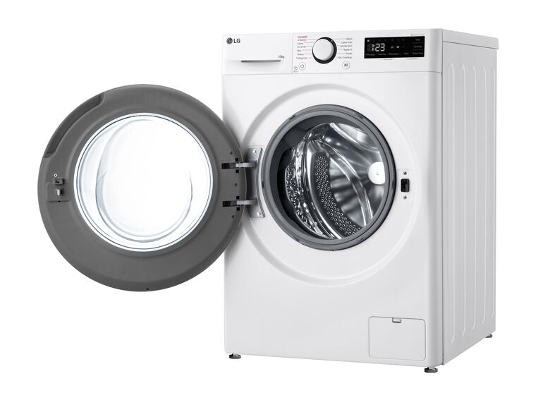 LG F4R3010NSWW Serie R3 Lavatrice A Libera Installazione 10 Kg, 1400 Giri, Lavaggio A Vapore, Allergy Care, Inverter Direct Drive, Classe A-10%, Bianco