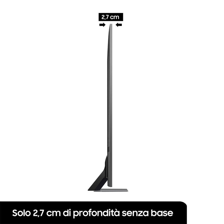 Samsung Series 9 TV QE85QN90CATXZT Neo QLED 4K, Smart TV 85" Processore Neural Quantum 4K, Dolby Atmos e OTS+, Carbon Silver
