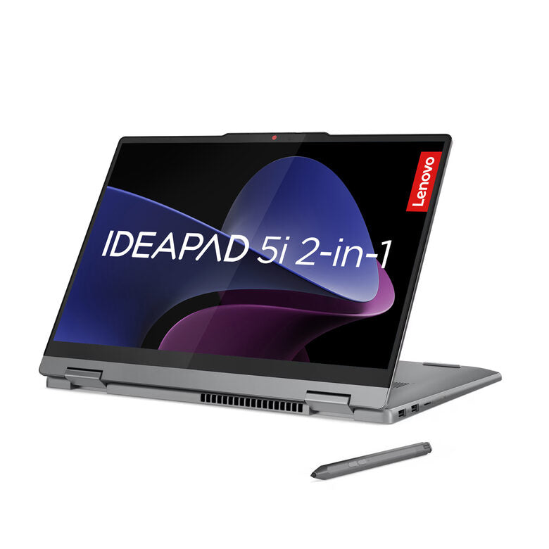 Lenovo IdeaPad | Notebook 5 2-in-1 | Display 14.0'' WUXGA (1920x1200) Touch | Processore INTEL CORE i5-13420h | Memoria RAM 8GB | Memoria SSD 512GB | Scheda grafica Integrata | Sistema Operativo WINDOWS 11 HOME | LUNA_GREY | Caricatore NON incluso