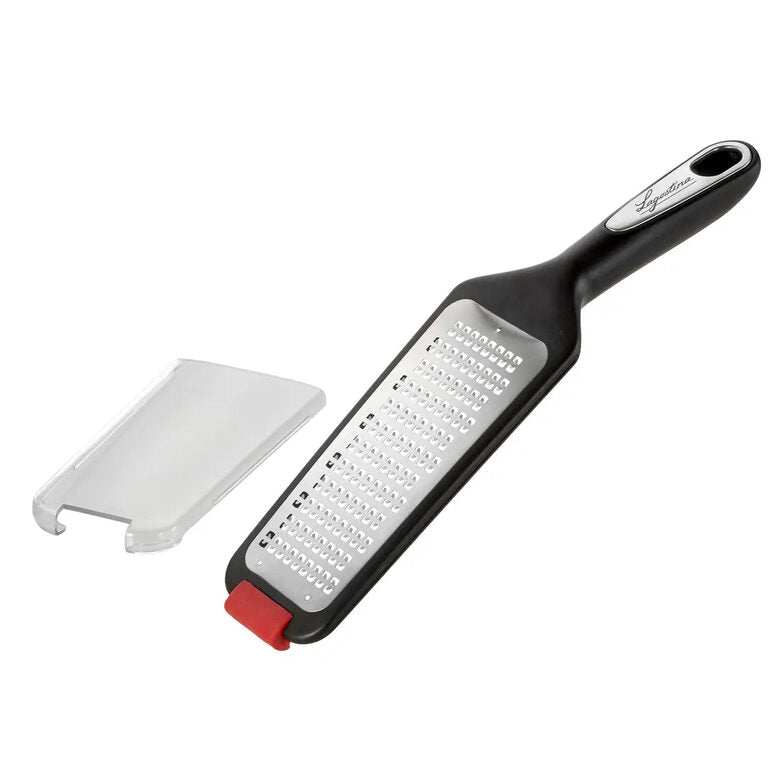 Lagostina Ingenio Smart 012196000005 grattugia Grattugia con impugnatura Nero, Stainless steel