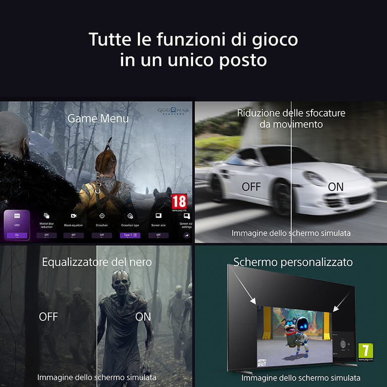 Sony Bravia 8 K-55XR8M2 Televisione 55" 4K Ultra HD Smart TV Wi-Fi Nero