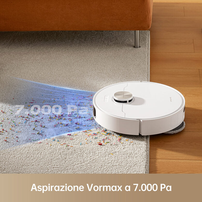 Dreame L10s Pro Ultra Aspirapolvere Robot Senza sacchetto Bianco