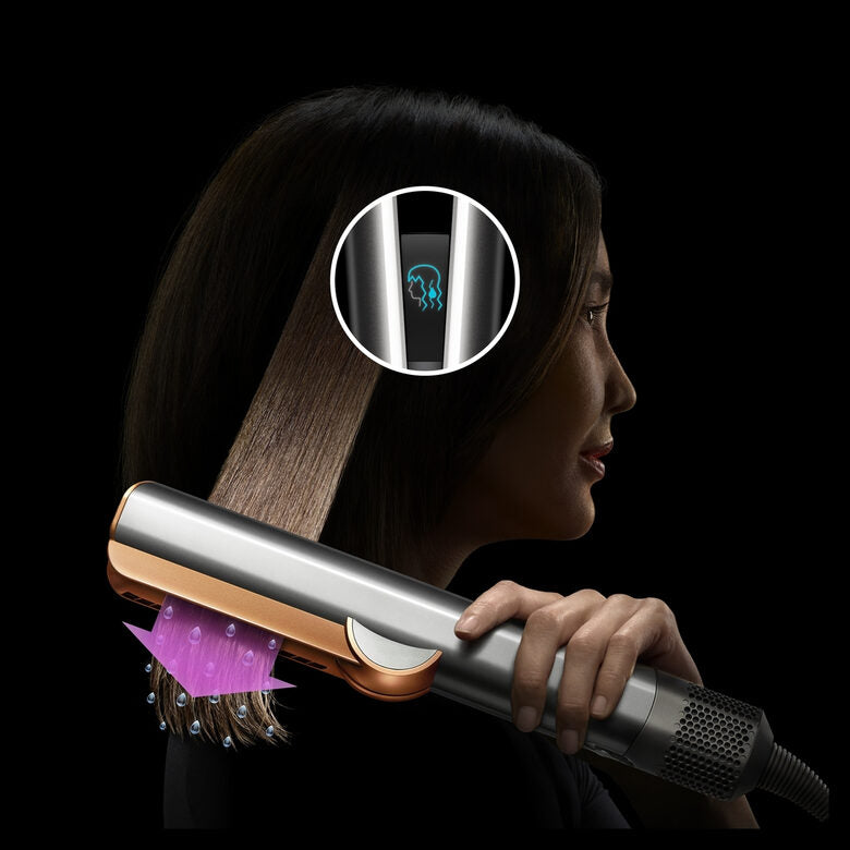 Dyson Airstrait Piastra Asciugacapelli strawberry bronze, Piastra per capelli