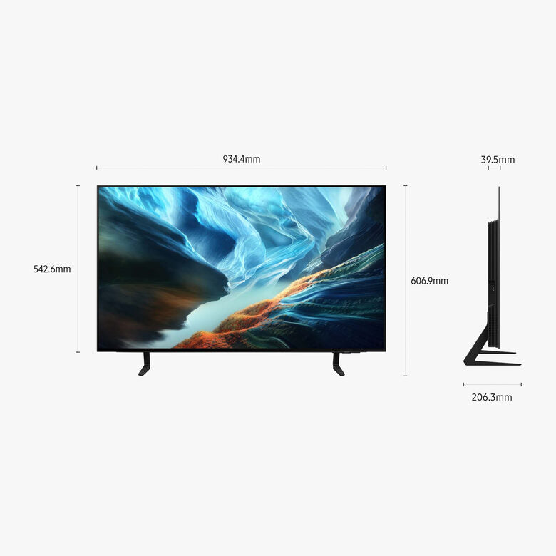 Samsung OLED AI TV 42" QE42S90HAEXZT 4K, Processore NQ4 AI Gen3, 4K AI Upscaling Pro, Glare Free, OLED HDR+, Motion Xcelerator 165Hz, Dolby Atmos & OTS Lite, Laser Slim Design, Vision AI Sma