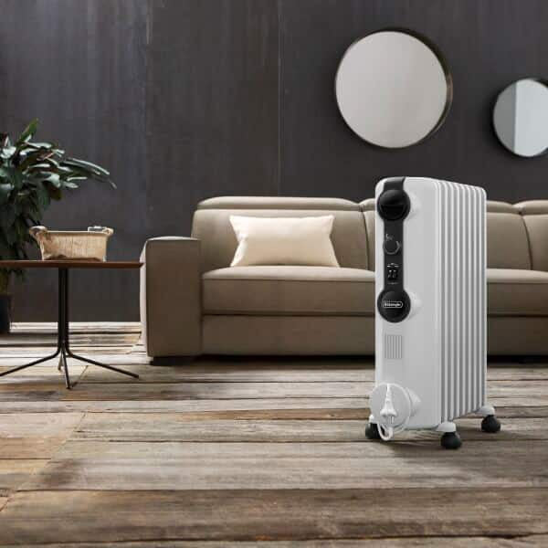 De’Longhi Radia S TRRS0920 Interno Bianco 2000 W Riscaldatore ambiente elettrico a olio