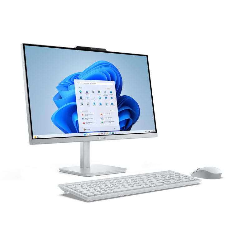 Lenovo | All in One A 100 | Display 23.8'' FHD (1920x1080) | Processore INTEL N100 | Memoria RAM 8GB | Memoria SSD 512GB | Scheda grafica Integrata | Sistema Operativo WINDOWS 11 HOME | CLOUD_GREY