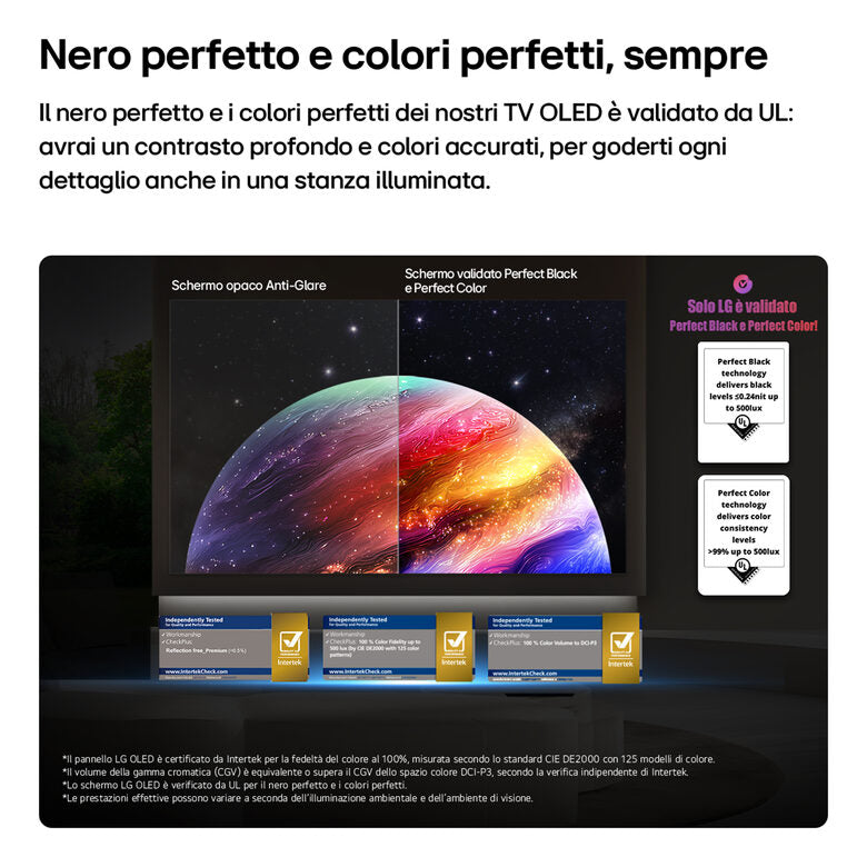 LG OLED evo AI 42'' Serie C6 OLED42C65LA, 4K, Brightness Booster, Processore α11 Gen3, VRR 165Hz,G-Sync, SMART TV 2026