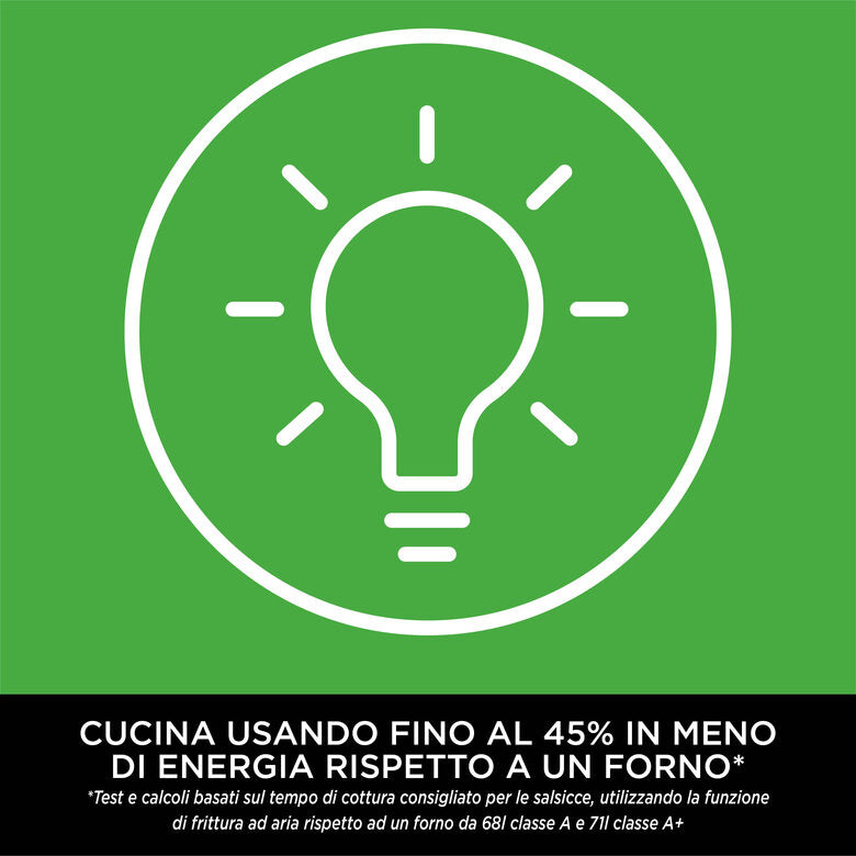 Ninja AF400EU Doppia 9,5 L Indipendente 2470 W Friggitrice ad aria calda Bianco