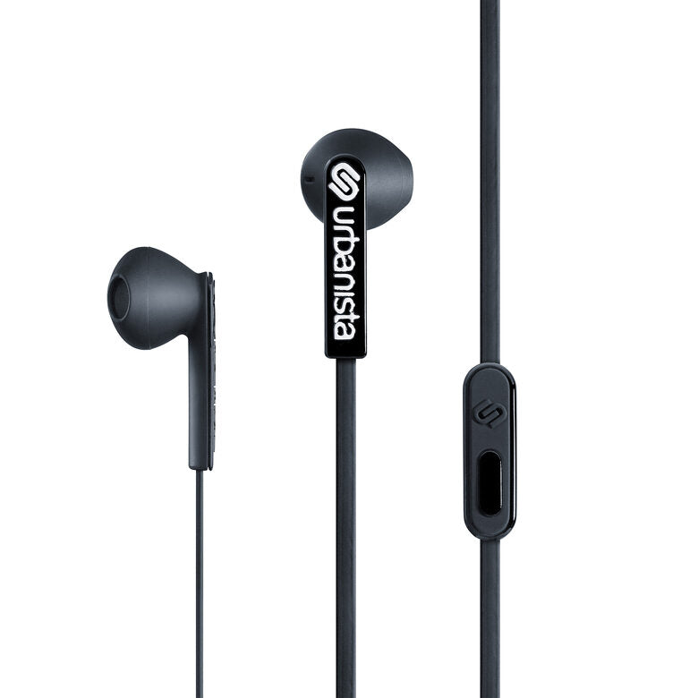 Urbanista San Francisco Auricolare Cablato In-ear Musica e Chiamate Nero