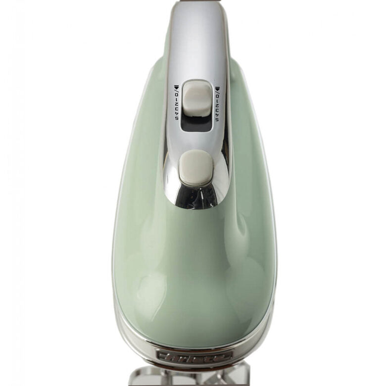 Ariete 1548 Sbattitore Vintage, 450W, 5 velocità, Funzione turbo, 2 fruste, Verde