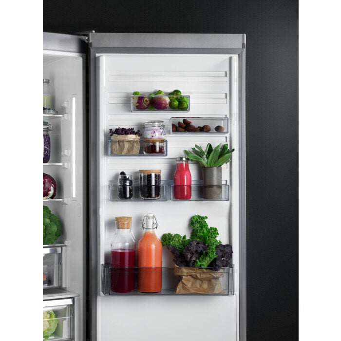AEG RCB732D7MX frigorifero con congelatore Libera installazione 330 L D Acciaio inossidabile