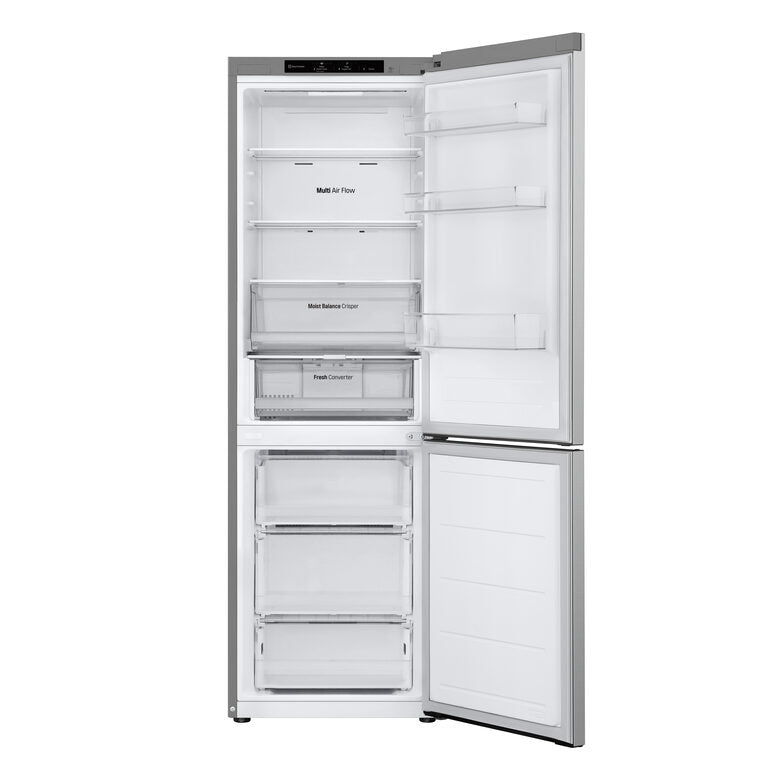 LG GBV3100DPY Frigorifero combinato | Classe D, 344L | Door Cooling, Linear Cooling, Fresh Converter, Smart Diagnosis, No Frost | ArgentoFrigorifero combinato | Classe D, 344L | Door Cooling