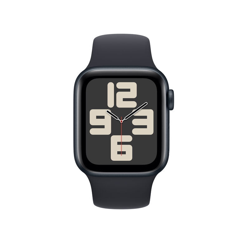 Apple Watch SE GPS + Cellular Cassa 40mm in Alluminio Mezzanotte con Cinturino Sport Mezzanotte - M/L