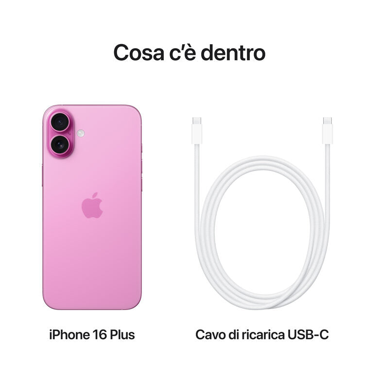 Apple iPhone 16 Plus 256GB Rosa