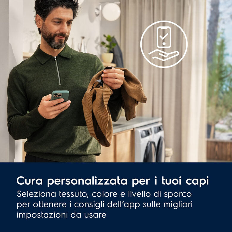 Electrolux EW9H41AY asciugatrice Libera installazione Caricamento frontale 10 kg Bianco, Nero