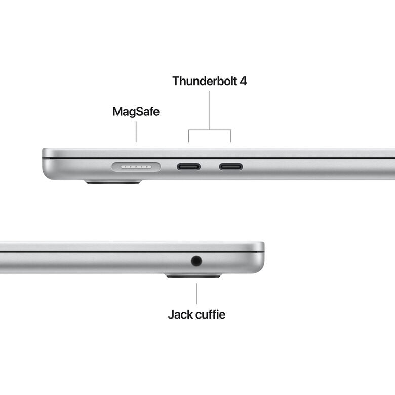Apple MacBook Air 15" M5 chip 10‑core CPU 10‑core GPU, 16GB, 1TB SSD - Argento