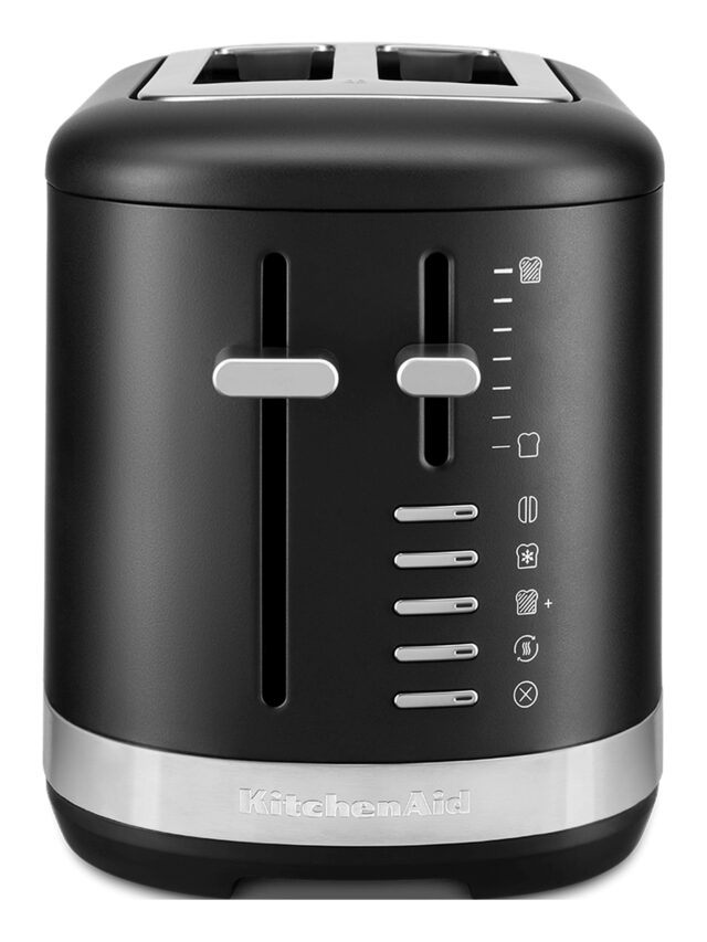 KitchenAid 5KMT2109EBM 7 2 fetta/e 980 W Nero, Acciaio inox