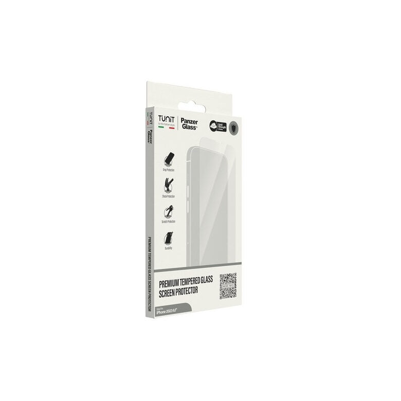 TUNIT TTPZ15 protezione per lo schermo e il retro dei telefoni cellulari Pellicola proteggischermo trasparente Apple 1 pz