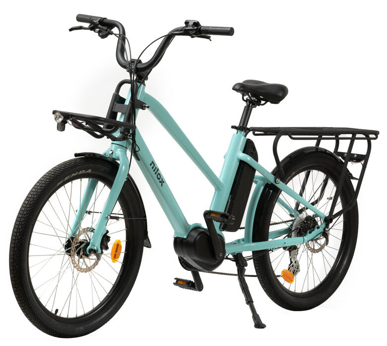 Nilox 30NXEBCMMV1 bicicletta elettrica Blu Alluminio 61 cm (24") Litio
