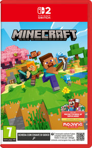 Nintendo MINECRAFT Standard Inglese, Francese, Tedesca, ESP, ITA, Giapponese, Coreano, DUT, Russo, Cinese semplificato, Cinese tradizionale, Portoghese Nintendo Switch 2
