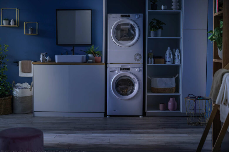 Candy CRO EH9N2TE-S Asciugatrice Libera Installazione 9 Kg, Pompa Di Calore, Smart Touch, Classe D, Bianco